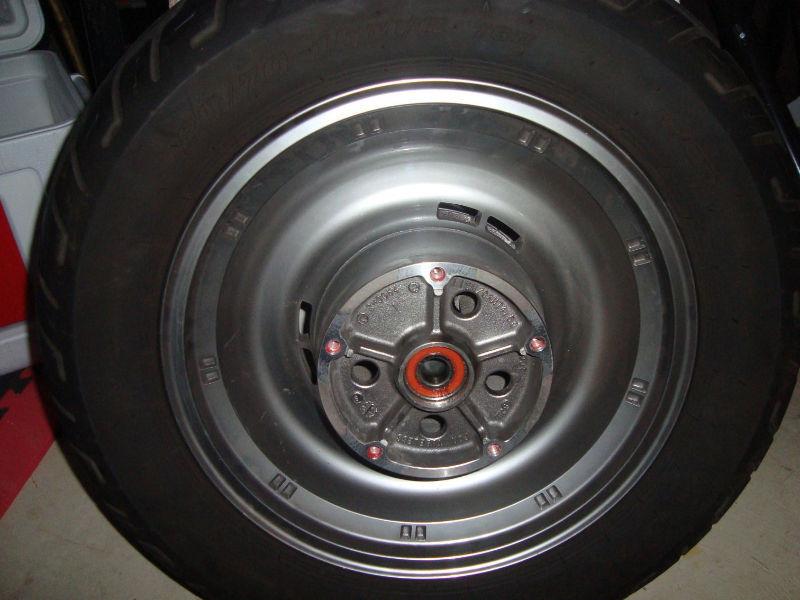2008 Vulcan 900 custom rear wheel