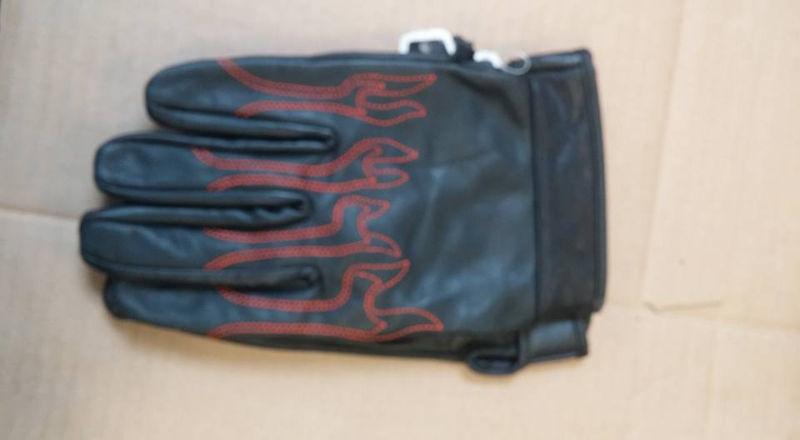 Flame Motorcycle Gloves