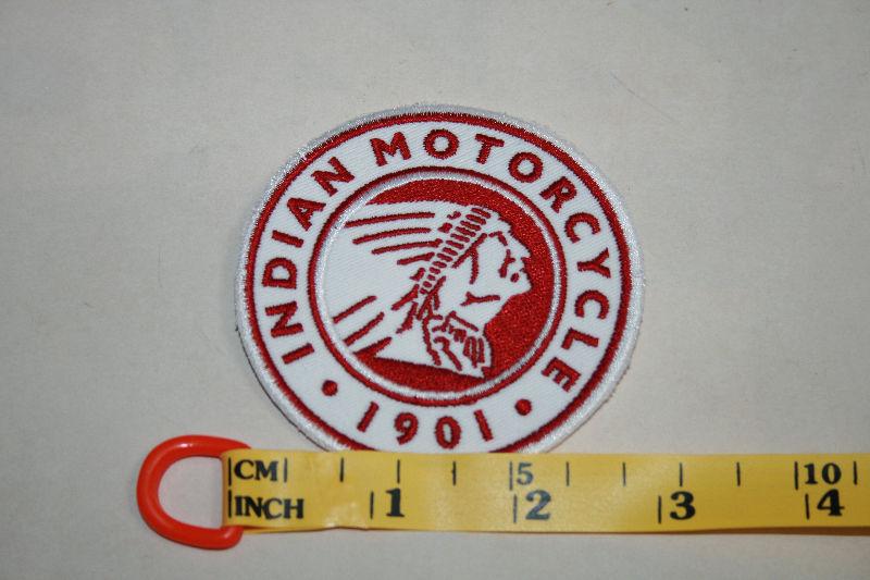 Retro Indian Penny Head Motorcycle Patch
