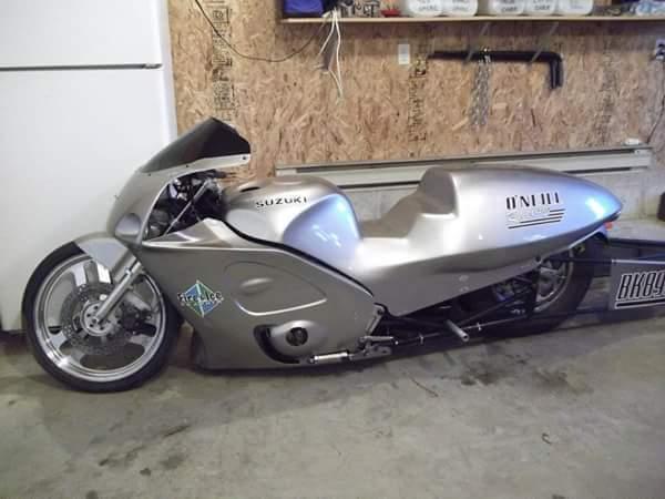 Drag Bike....NOT Street Legal! Rolling Chassis only!