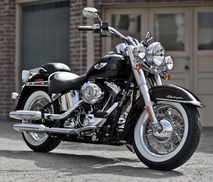 Kick Ass Softail Deluxe.With 