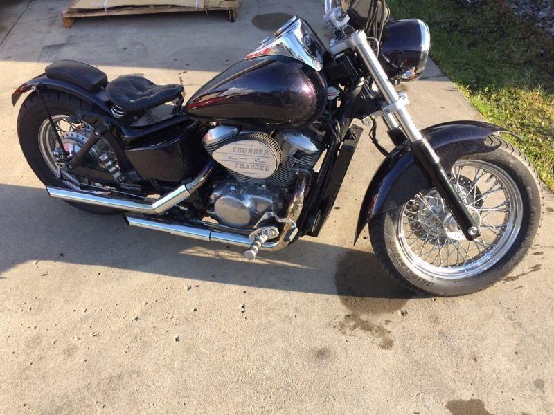 Honda shadow bobber. One of a kind. Want gone $4500 firm