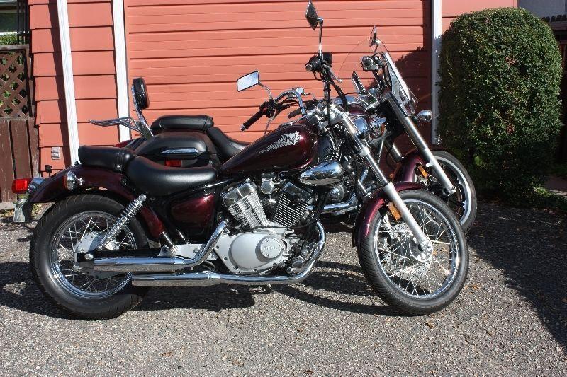 2007 Yamaha Virago 250 Very Low kms and mint condition