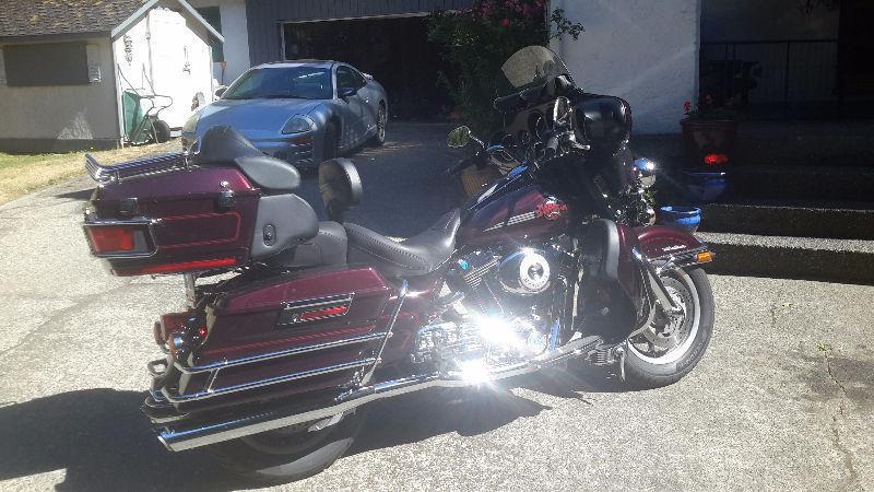 TRADE HARLEY FOR HARLEY OR 50/60'S 2 DOOR CAR