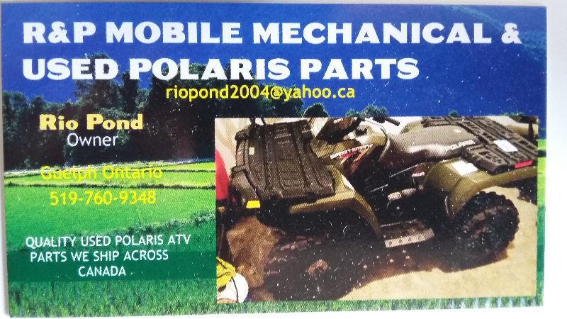 OVER $60,000 WORTH OF USED POLARIS ATV PARTS IN STOCK 400,450,50