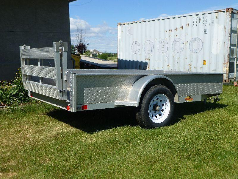 Lightest in its Class, High Density Aluminium Trailer With Ramp