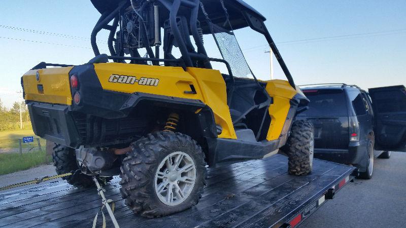 Parting out 2012 Can Am Commander 1000
