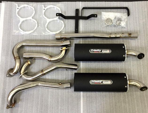 Trinity Racing Canam Renegade FULL SYSTEM DUAL Exhaust