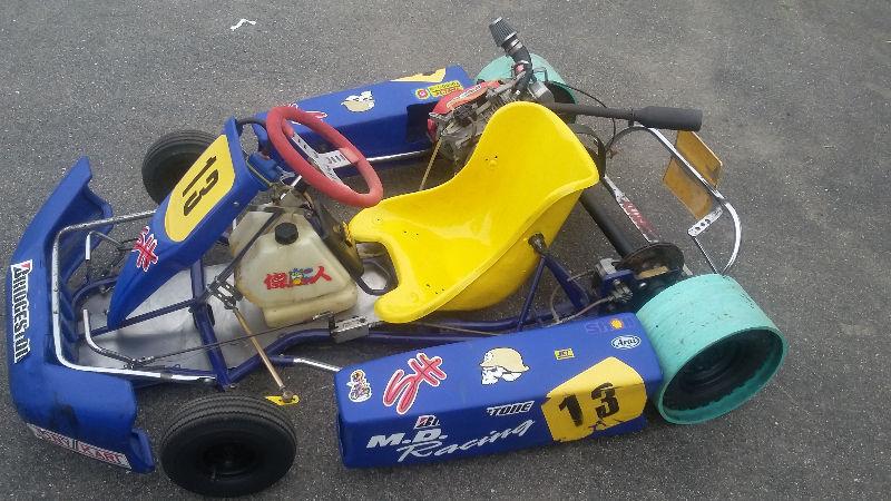 gokart (moteur honda 5.5hp) en bonne condition