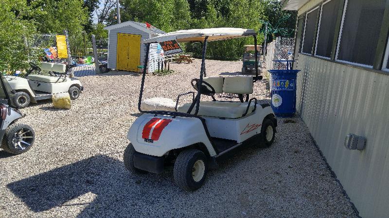 2001 Yamaha gas golf cart