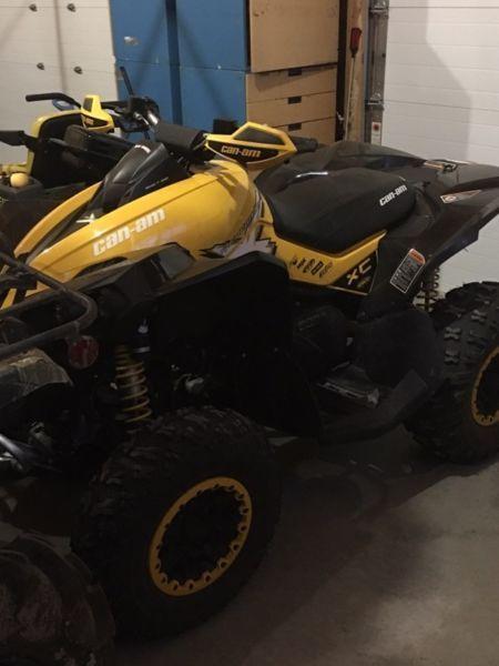 2015 can am renegade xxc