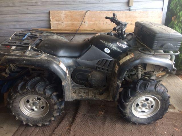 Quad for sale, price includes a snow plow