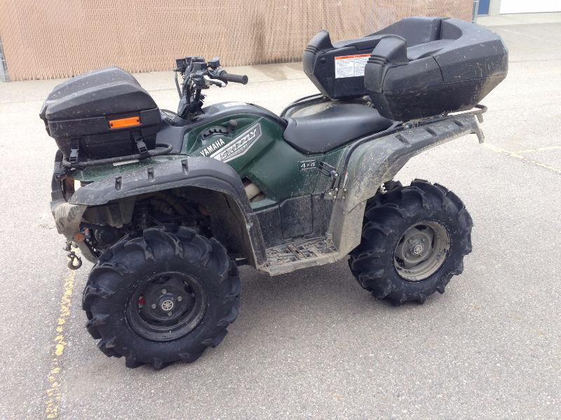 2007 Yamaha Grizzly 700 & Snow Plow
