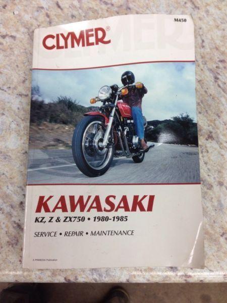 Kawasaki KX750LTD service manual