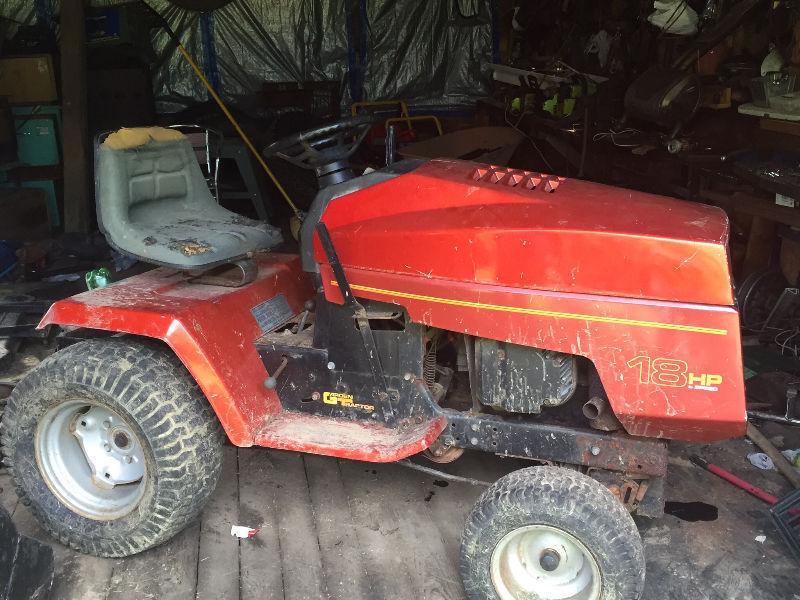 1980 lawn tractor 18 hp