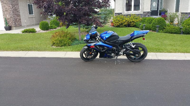 07 gsx-r 600 well maintained mild mods