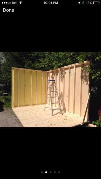 8x12 shed trade for dirt bike or sled