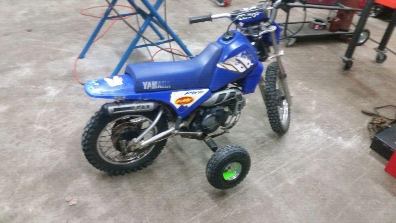 Looking to trade 2004 PW80 for a 50cc dirtbike
