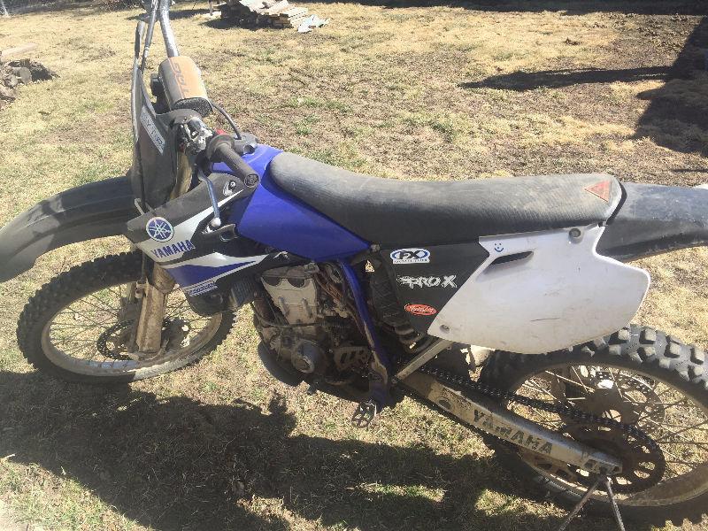 For sale: 2004 YZF 450 Dirtbike