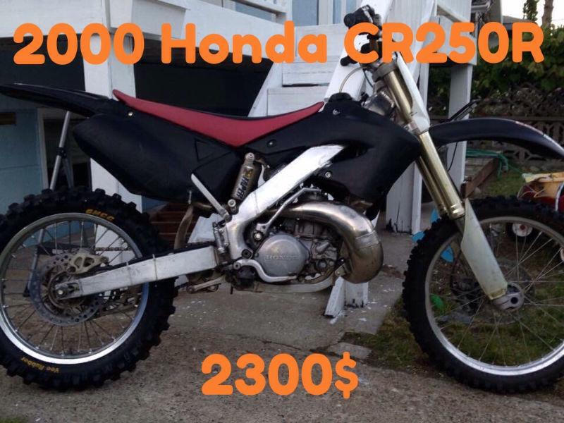 CLEAN, FAST & FRESH 2000 HONDA CR250R