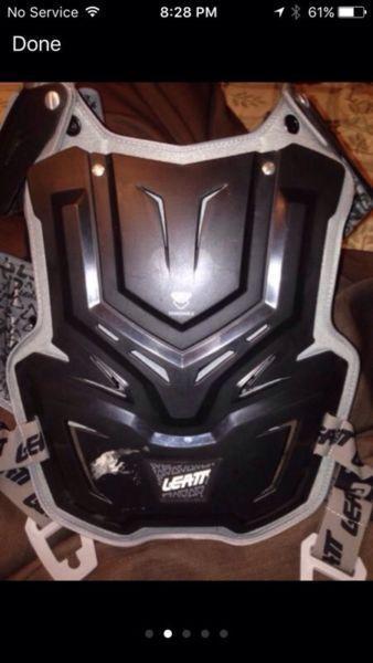 Brand new Chest protector and used Thor mx pants