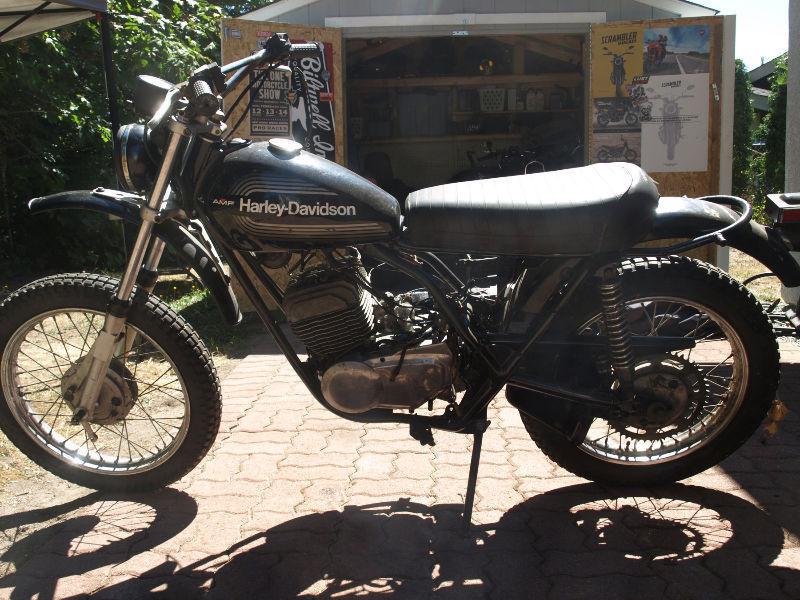 1976 SX175 Harley Davidson Dirtbike Project (OBO / Trade)