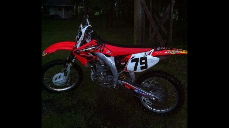 2004 crf 450 blown motor