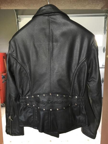 Ladies Harley Davidson Motorcycle Jacket Size Small