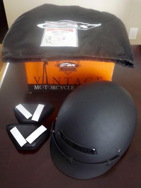 Zox Alto Flat Black Helmet, M, excellent condition