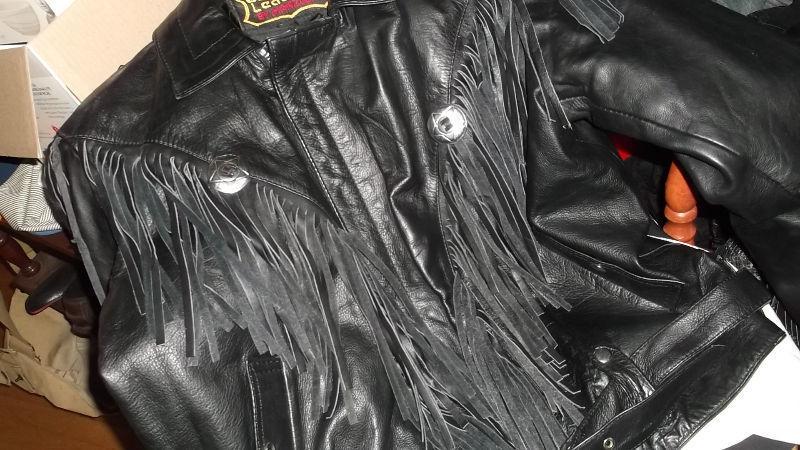 LEATHER MOTORCYCLE JACKET