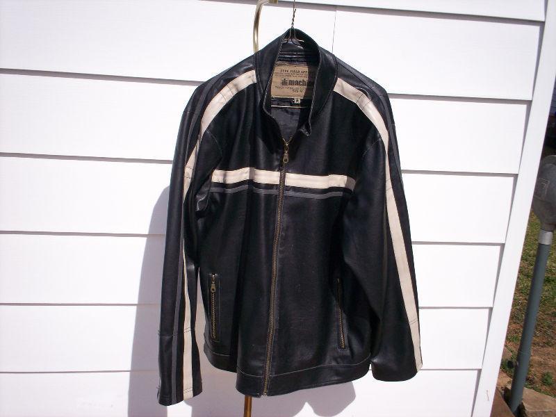 Type Field Apparel Men's Vintage Motorcycle Style Jacket