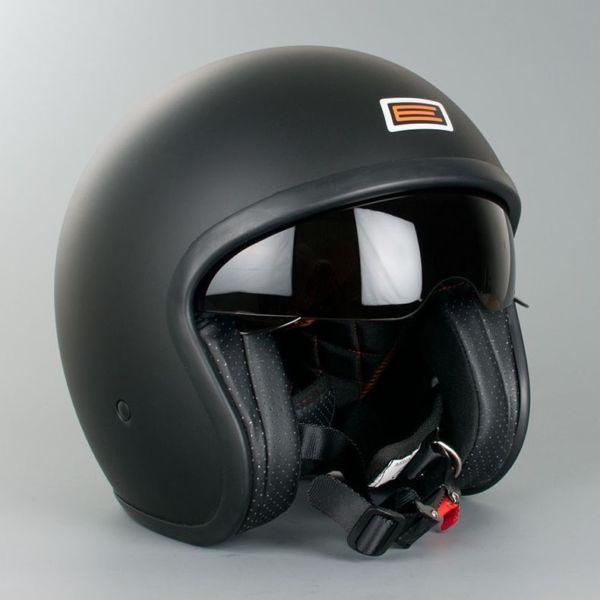 Motorcycle Helmet with Flip-Down Visor