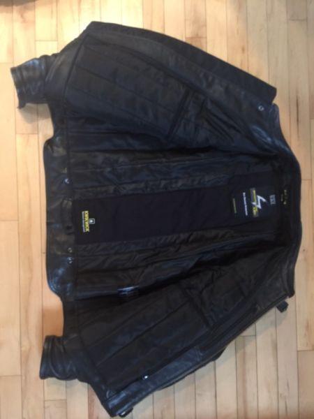 Scorpion Exo leather motorcycle jacket