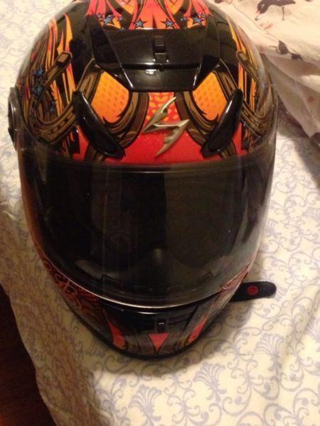 Medium motorcycle helmet