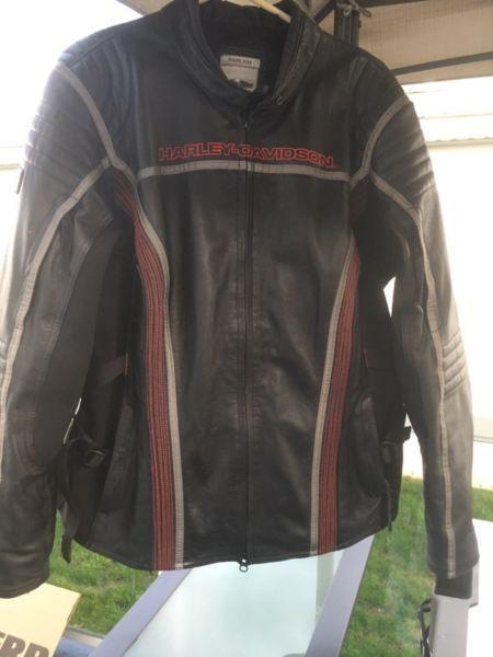 Authentic Women's Harley Davidson Leather Riding Jacket