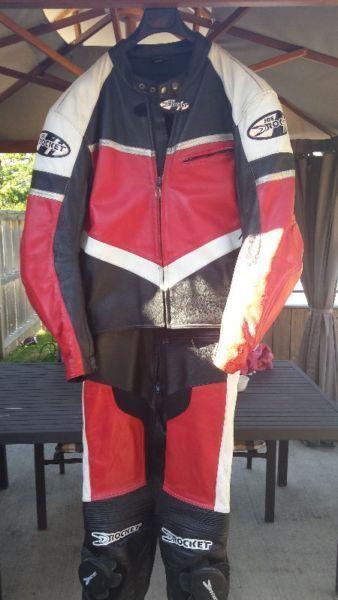 Leather racing suit Joe Rocket sz 46