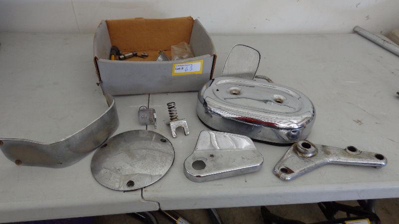 Vintage Harley Davidson Motorcycle Parts Excell Online Auction