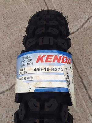 Kenda K270 Dual Sport Tire Rear 4.5018 15892003 Dot Trails 450-1