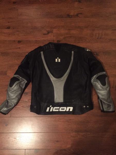 Motorcycle Leather Armor Riding Jacket