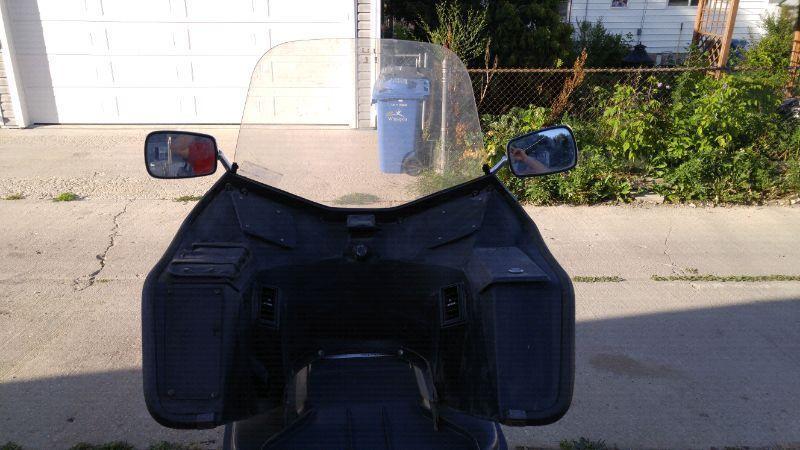 Honda front fairing and bags