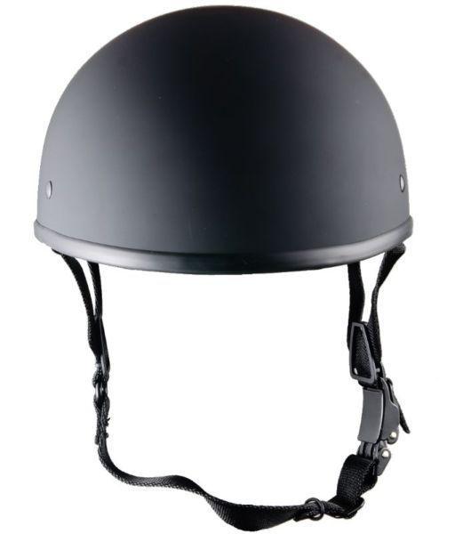 Super Lite Matte or Gloss Black Beanie Helmet Clearout