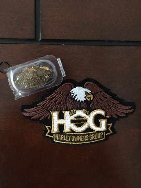 Pin/Patch HOG Harley-Davidson