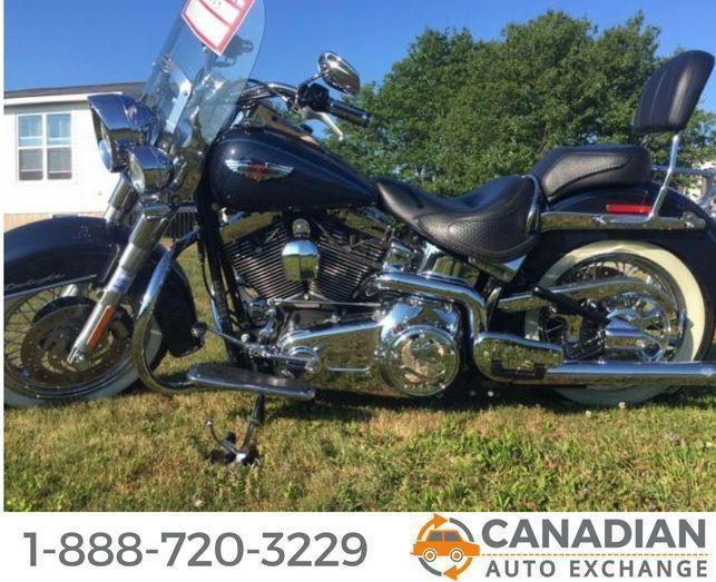2008 Harley Davidson Softail Deluxe with extras! Nice Bike!
