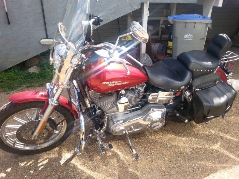 2004 Harley and trailer