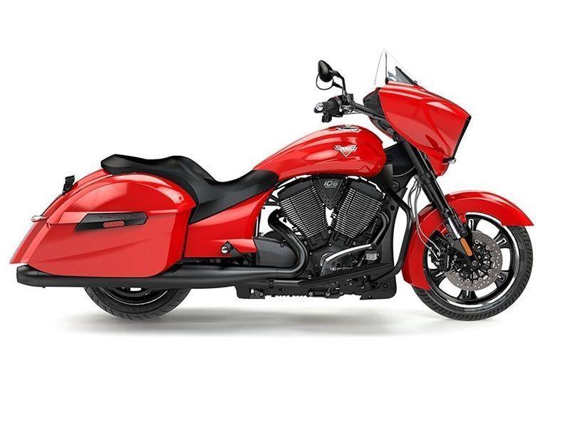 2016 Victory Cross Country Havasu Red with Clear Pearl