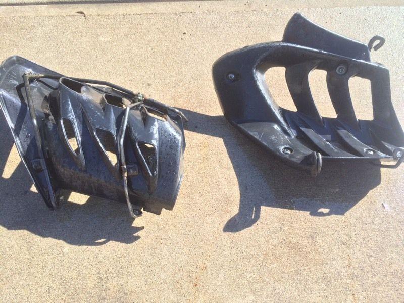 Heel Guards for a yamaha raptor 700 R