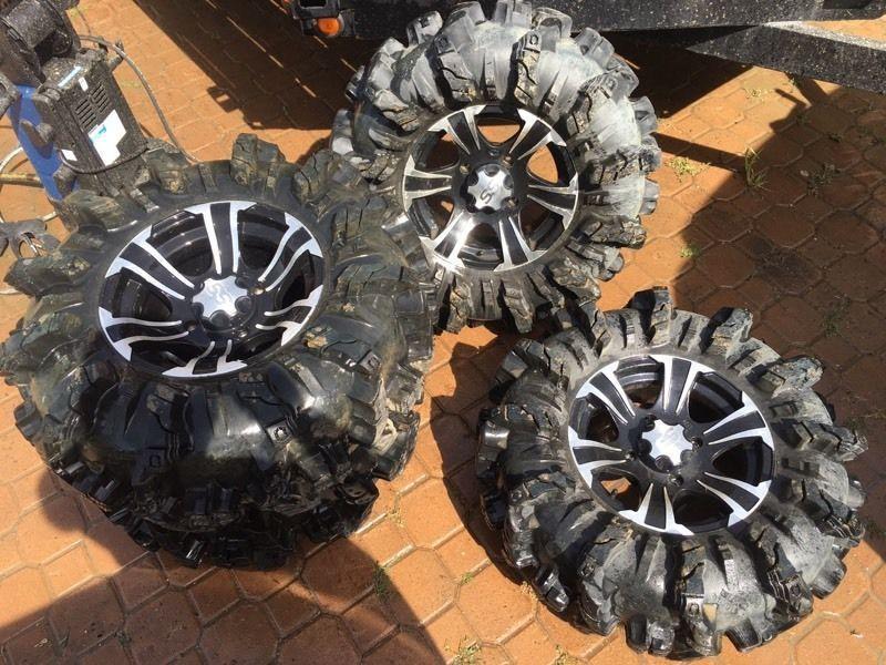 Black Mamba Tires with Rims