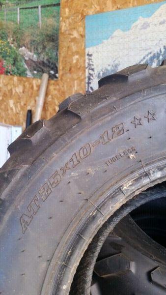 Brand new take off tires for atv