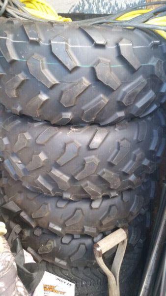 Brand new take off tires for atv