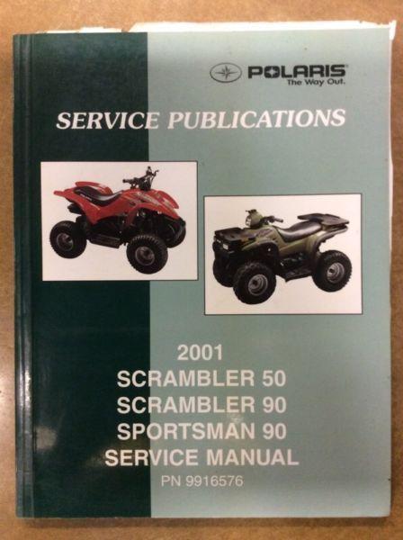 POLARIS 01 SHOP MANUAL 50/90